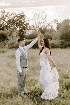 Golden Hour at Rivervale Barn.