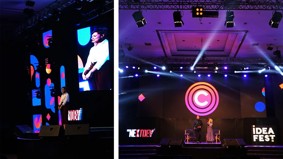 visual stage of Ideafest 2018 by LZY
