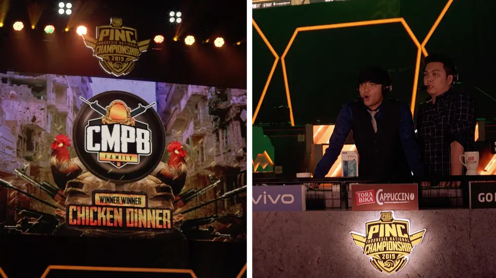 Konsep visual stage dari LZY pada event PINC 2019