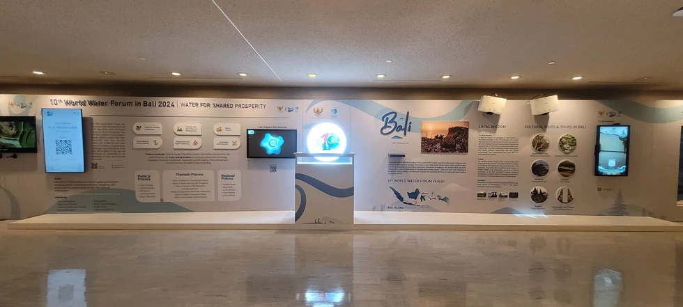 Desain Booth WWF NYC