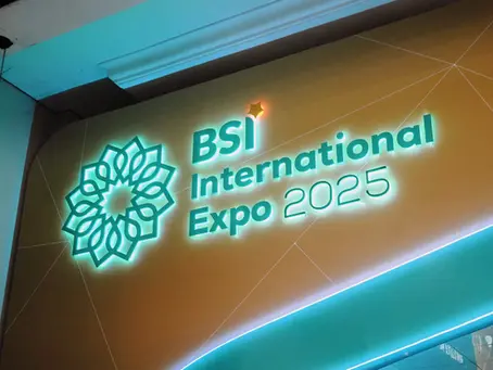 Instalasi Immersive Tunnel LZY Warnai BSI International Expo 2025