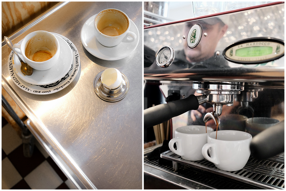 Espresso og egg