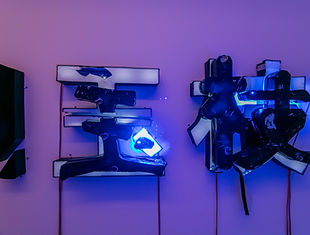 He An, Jade Branch, installation, LED Li