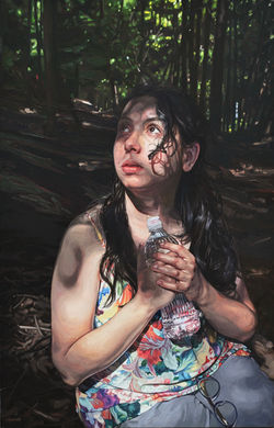 Girl with Bottled Water