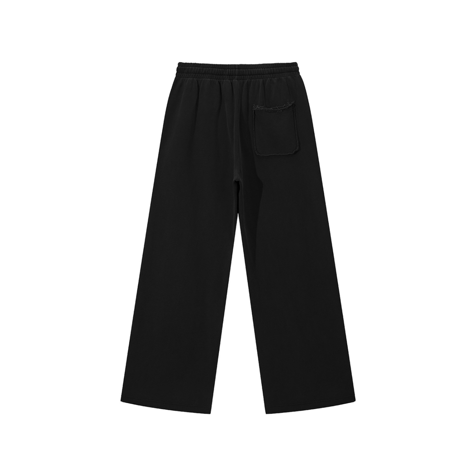 OTG Studio - Snow Washed Raw Edge Sweatpants