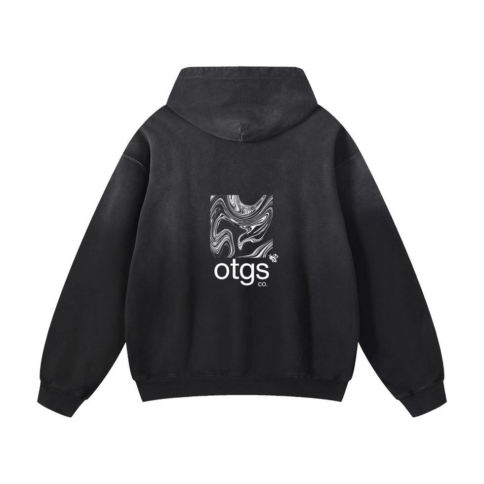 OTG Studio - Sun fade oversized hoodie