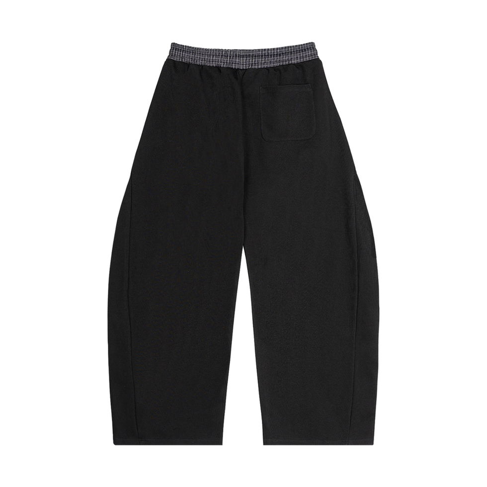 OTG Studio - Boxer cut barrel leg sweatpants
