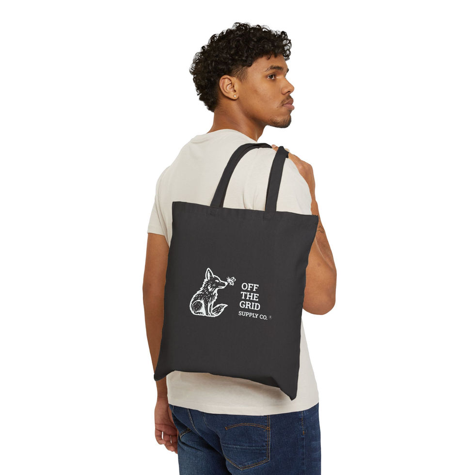 OTG - Cotton Canvas Tote Bag - Front