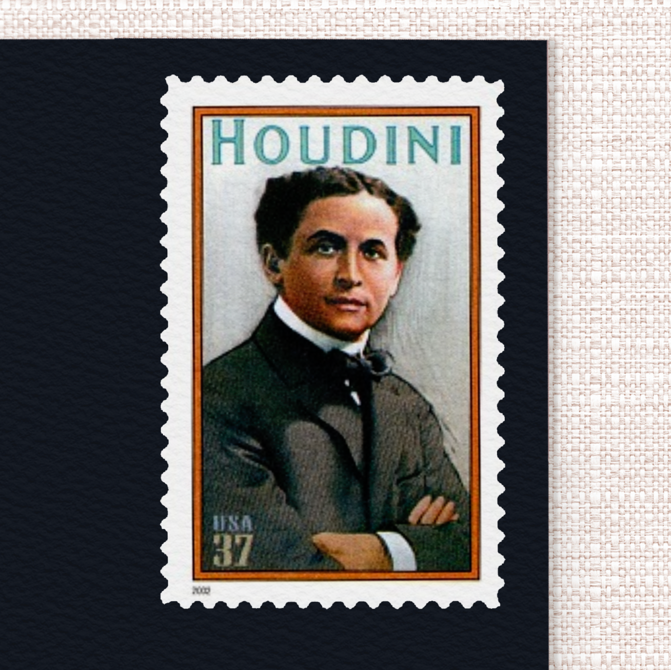 37¢ Houdini - Pack of 25 unused stamps from 2005