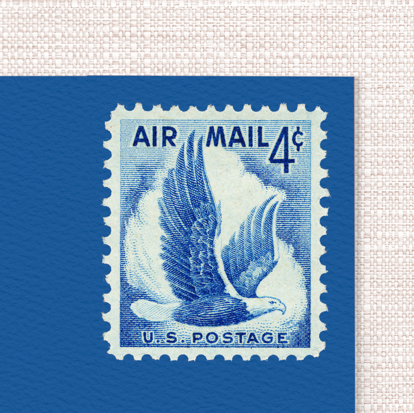 4¢ Eagle - Pack of 25 unused stamps from 1954