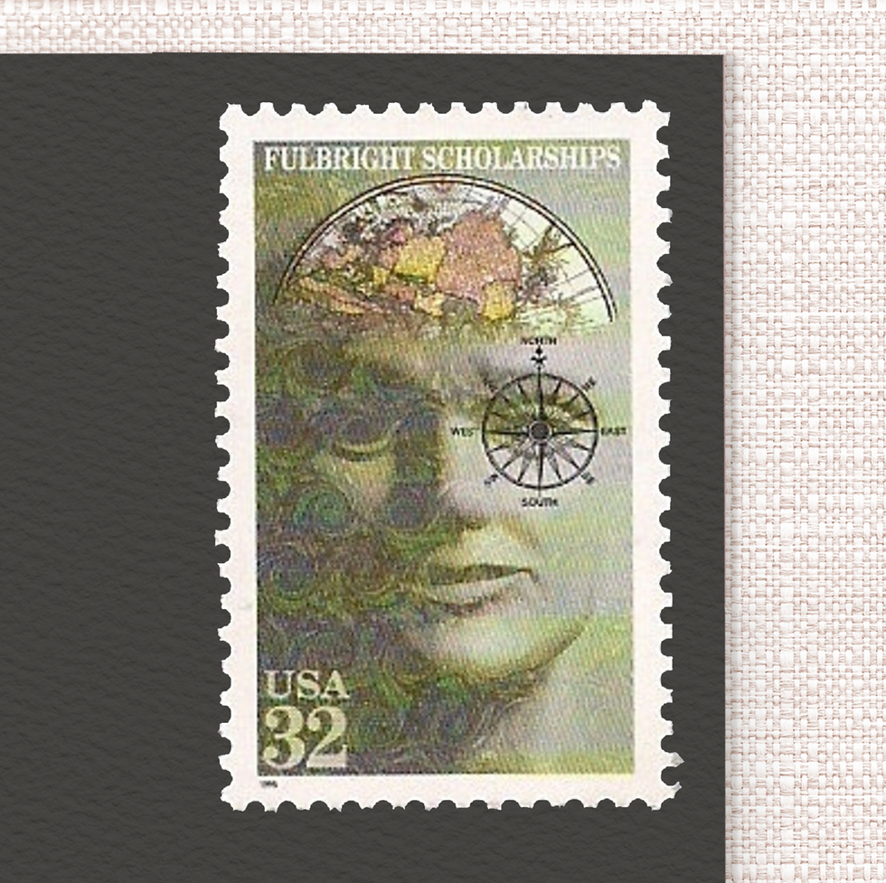 32¢ Fulbright Scholarship - Pack of 25 unused stamps from 1996