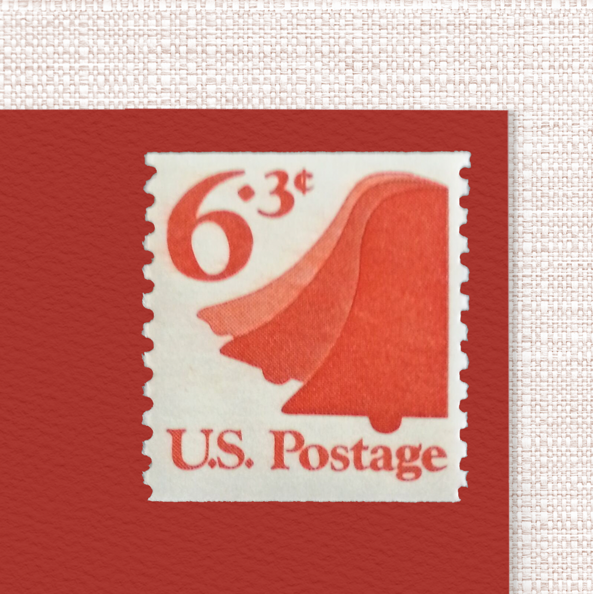 6¢ Liberty Bell - Pack of 25 unused stamps from 1974