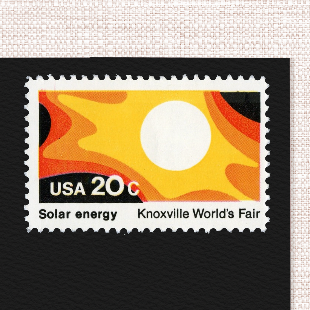 20¢ Knoxville World’s Fair - Pack of 25 unused stamps from 1982