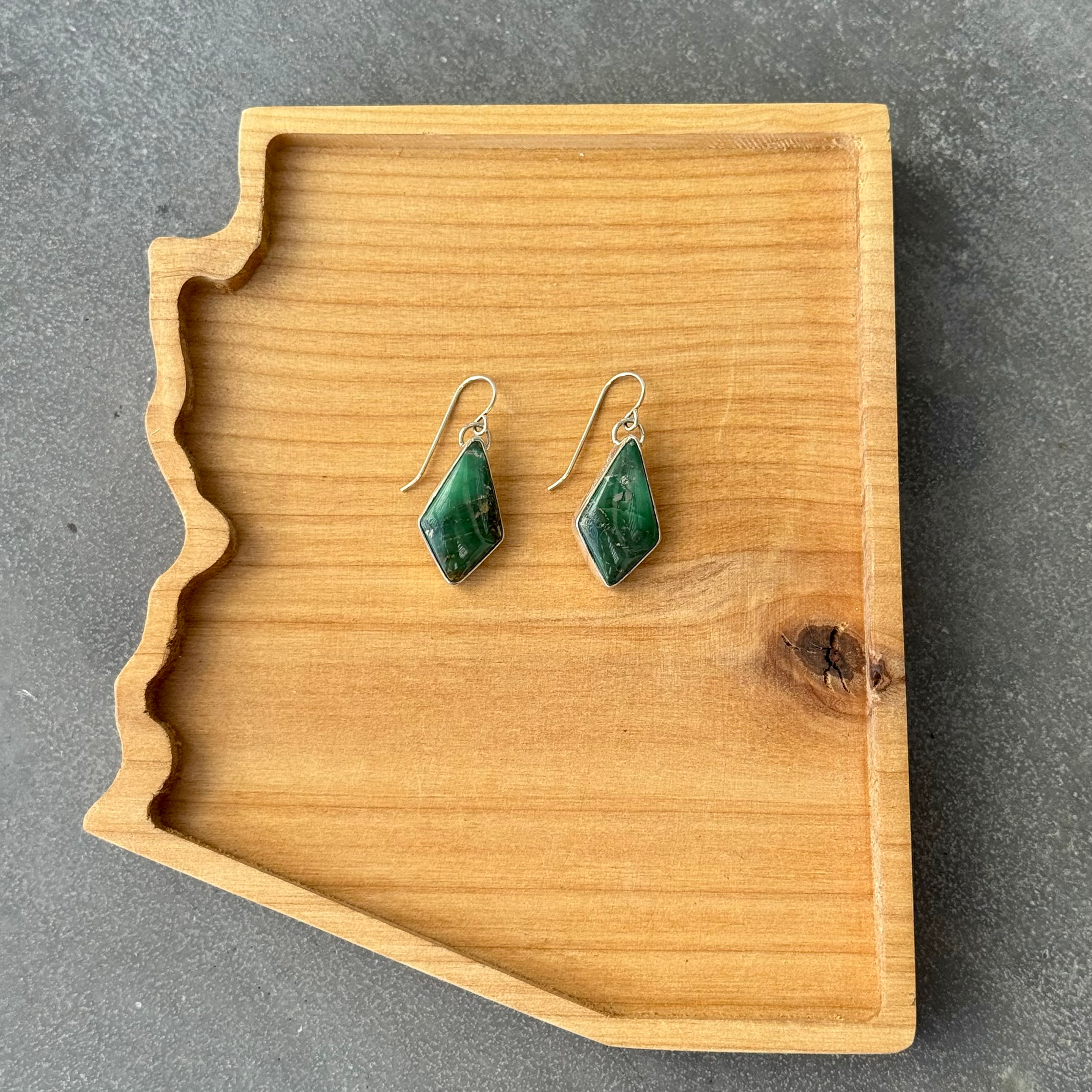Green Valley Earrings - Kite