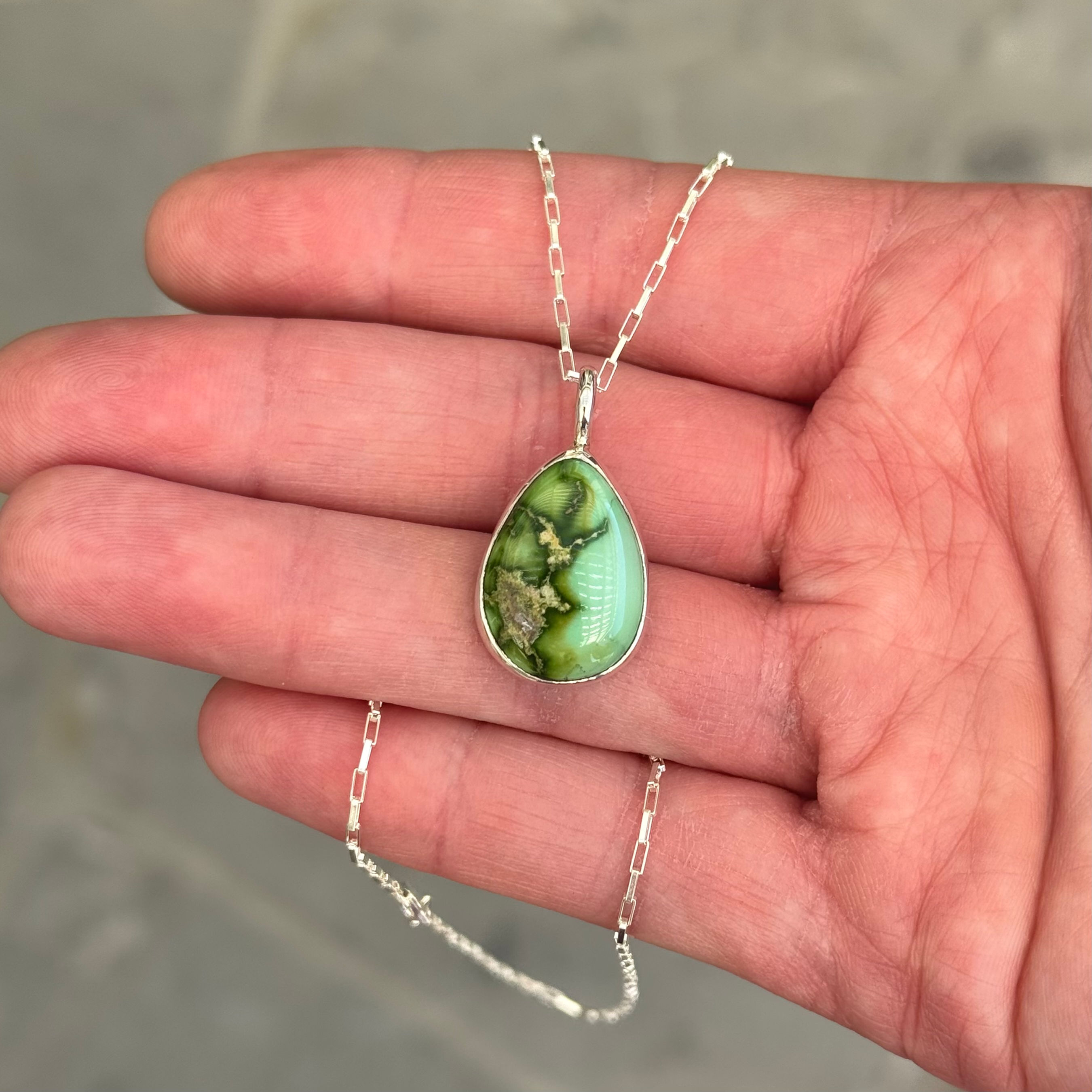 Sonoran Gold Turquoise Necklace