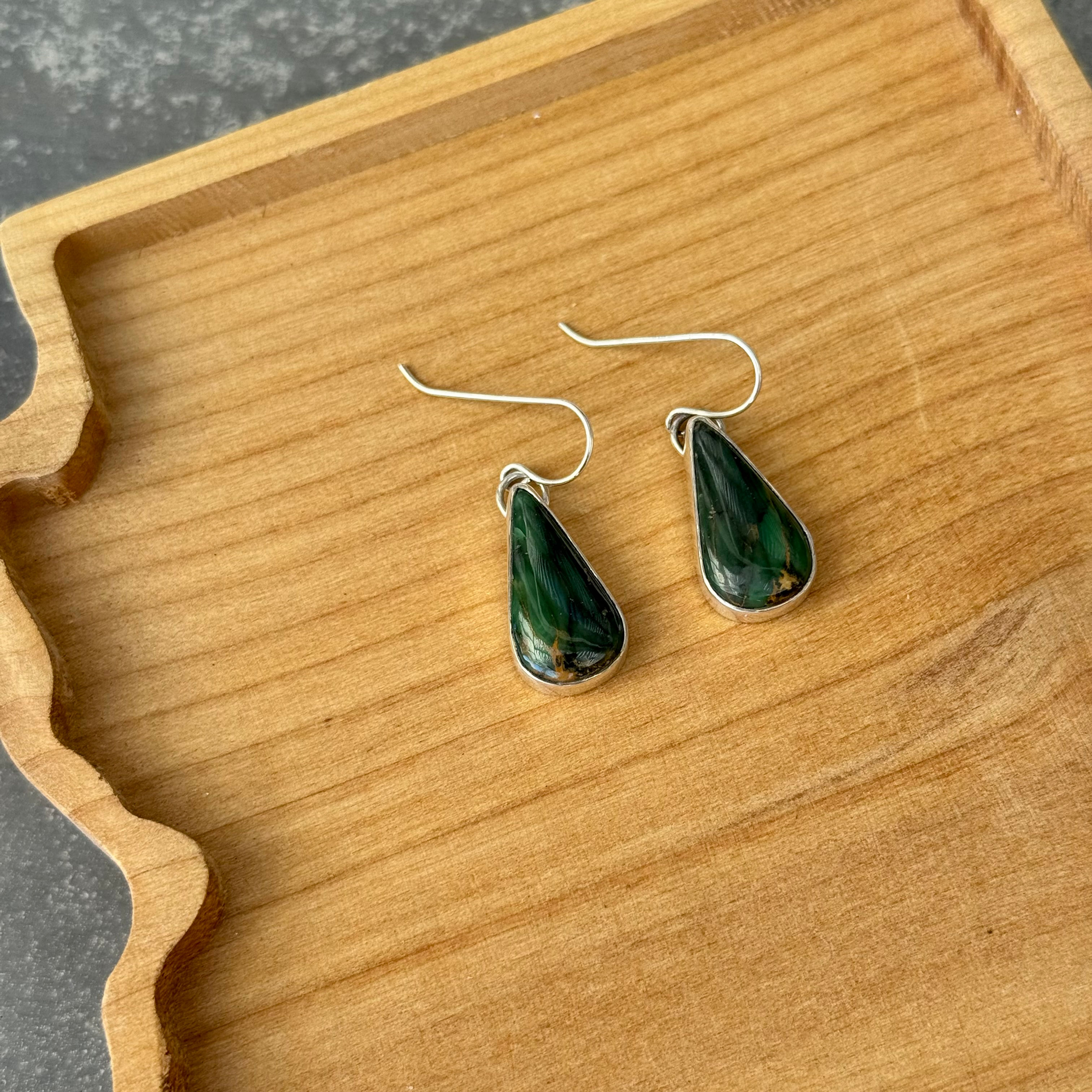 Green Valley Earrings - Drops