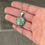 Thumbnail: Triple Twist - Glacier Blue Turquoise Necklace