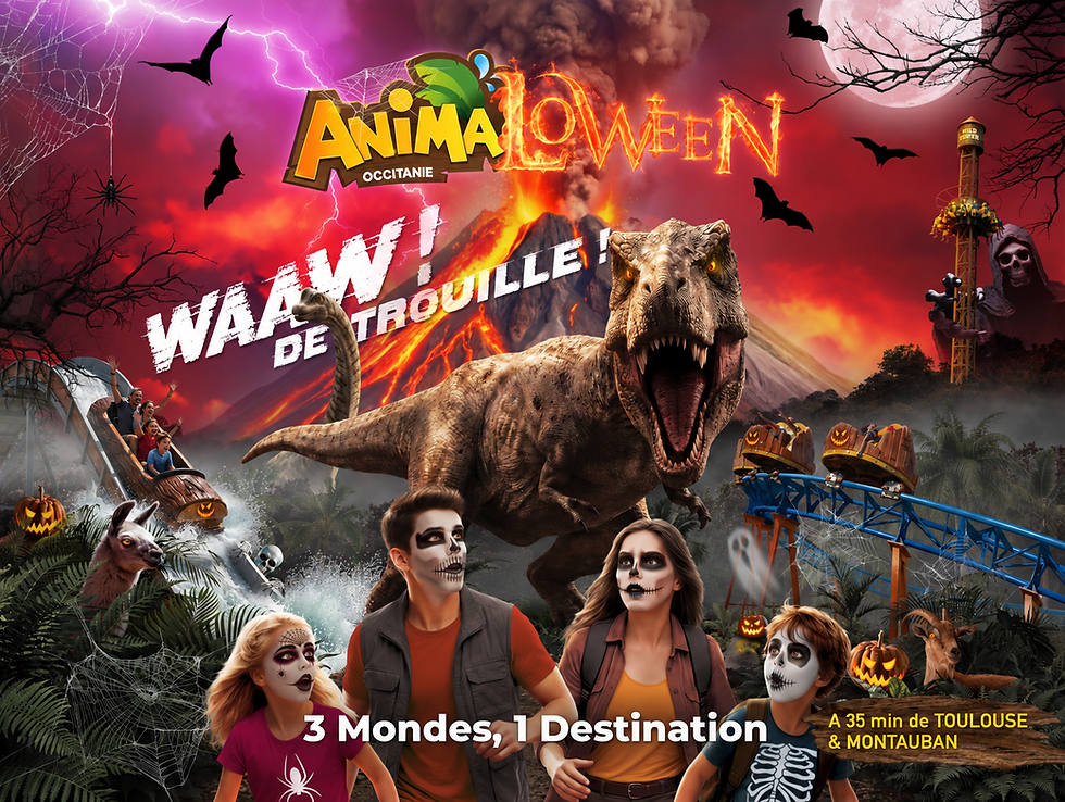 L’été joue les prolongations à AnimaParc...avant la grande métamorphose d’Anima’Loween