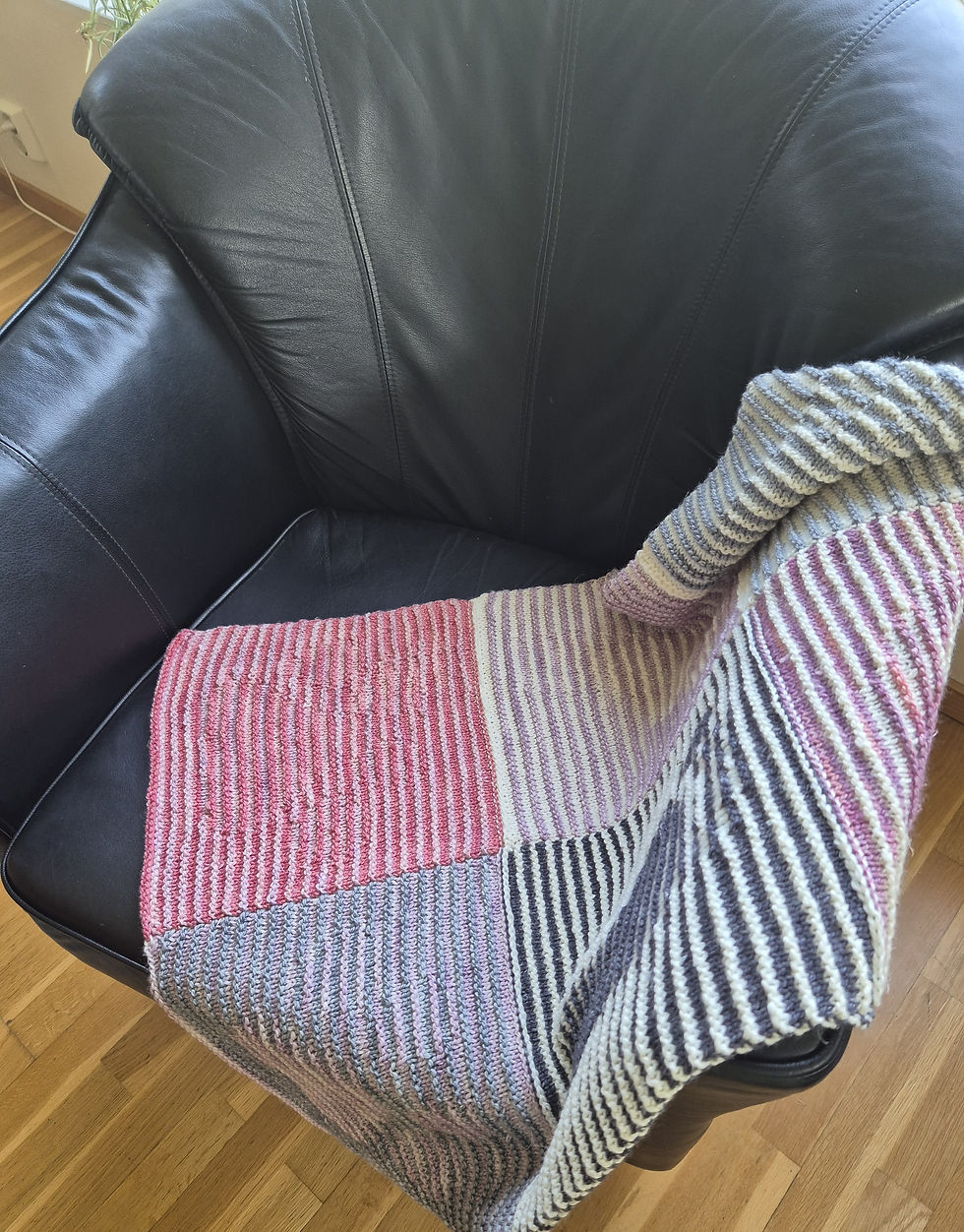 PAW blanket on the chair