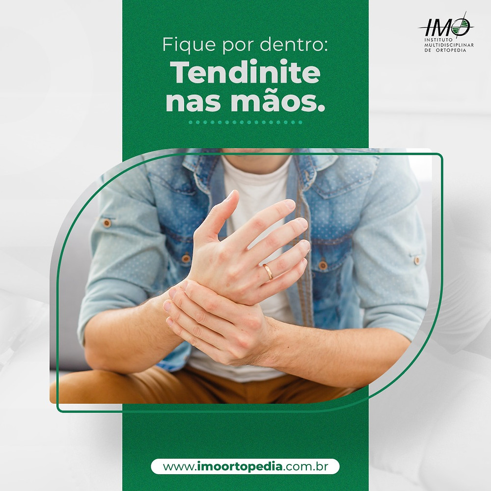 Tendinite nas mãos