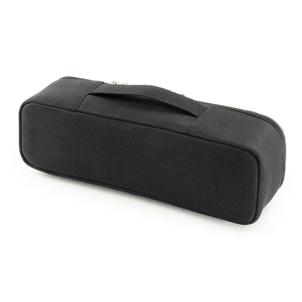 Thumbnail: Single Bottle Wine Carrying Bag for 750 ml Wine Bottle (Black)