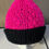 Thumbnail: Double layer knit beanie with removable pom pom