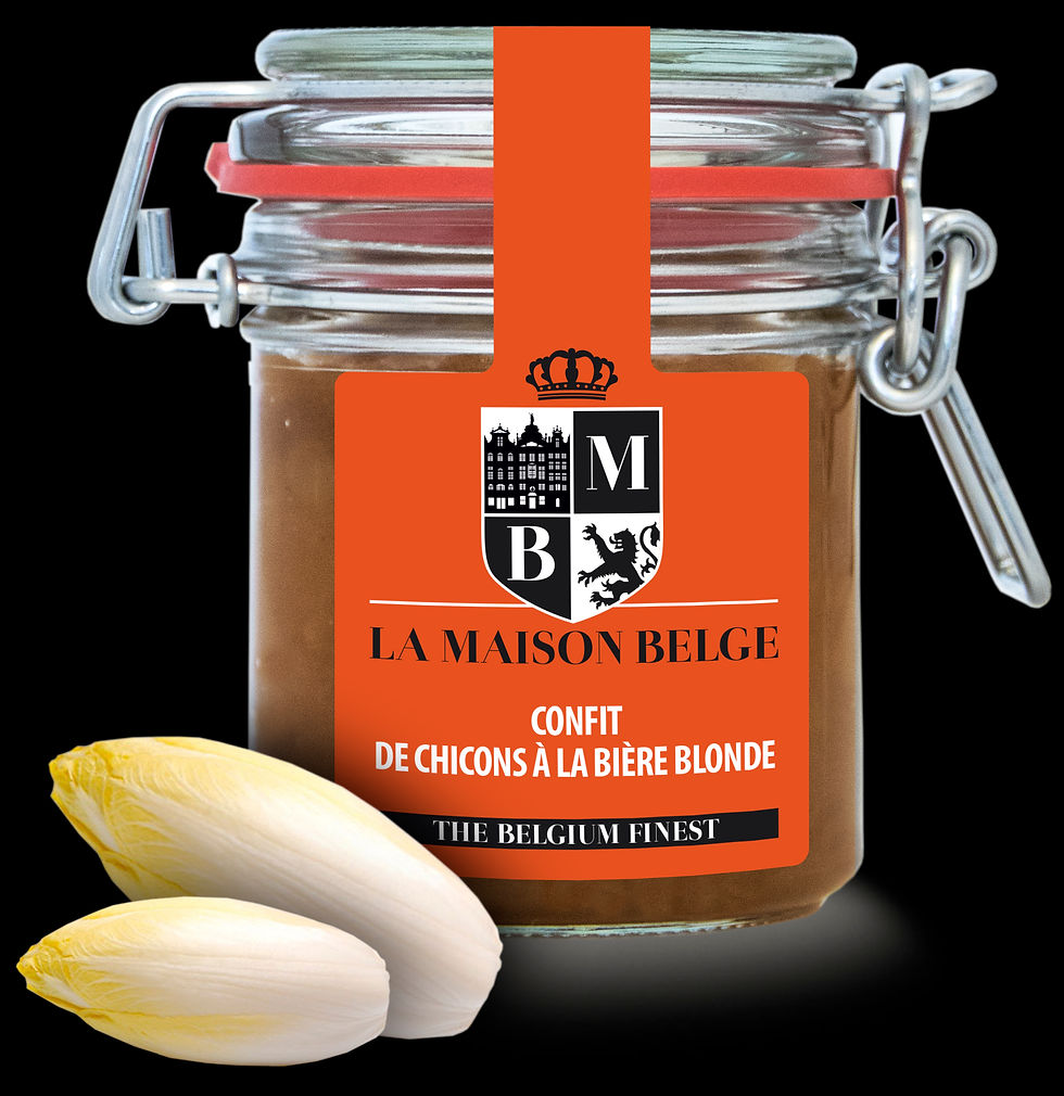 Confit de chicons à la bière blonde