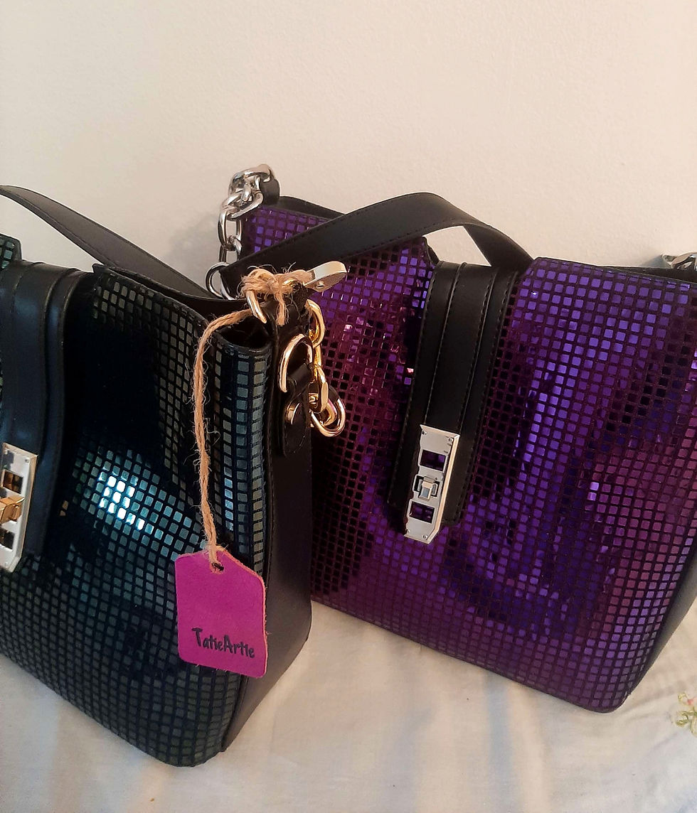 Miniatura: Shinny Purple Bag