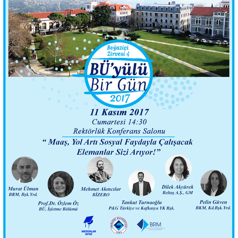 BRM BÜ'yülü Bir Gün'de... Gelecekte İş Yaşamı Panelimize Bekliyoruz!