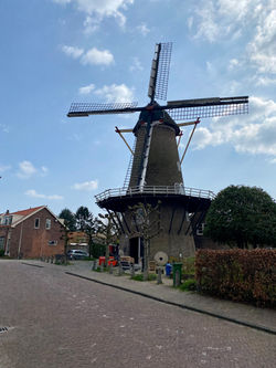 Zicht op de molen