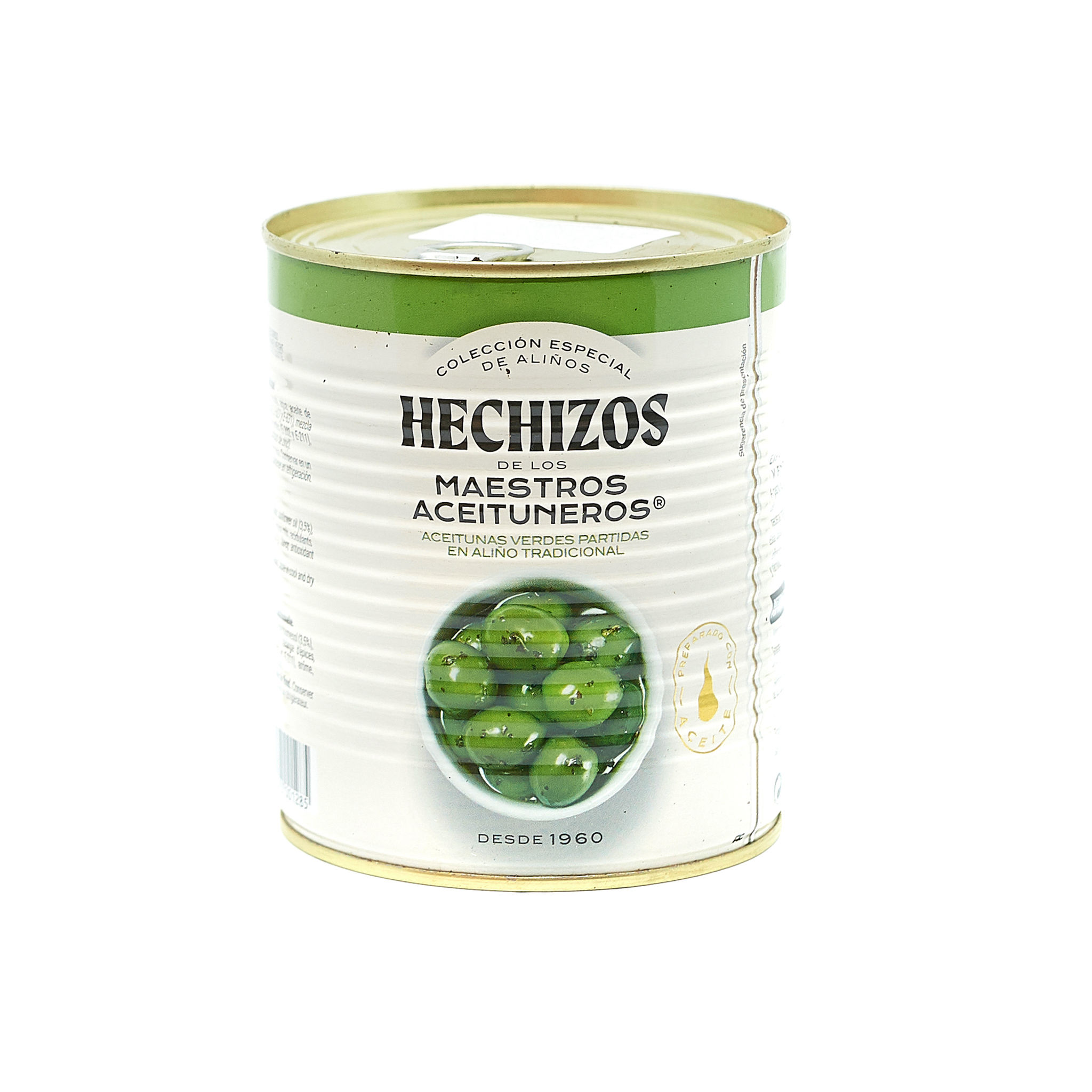 M.ACEIT.Olī.Zaļas SaspiestasTrad.Marinādē.EMBRUJOS RO850 B.6 (ES21.034660/LOCE)