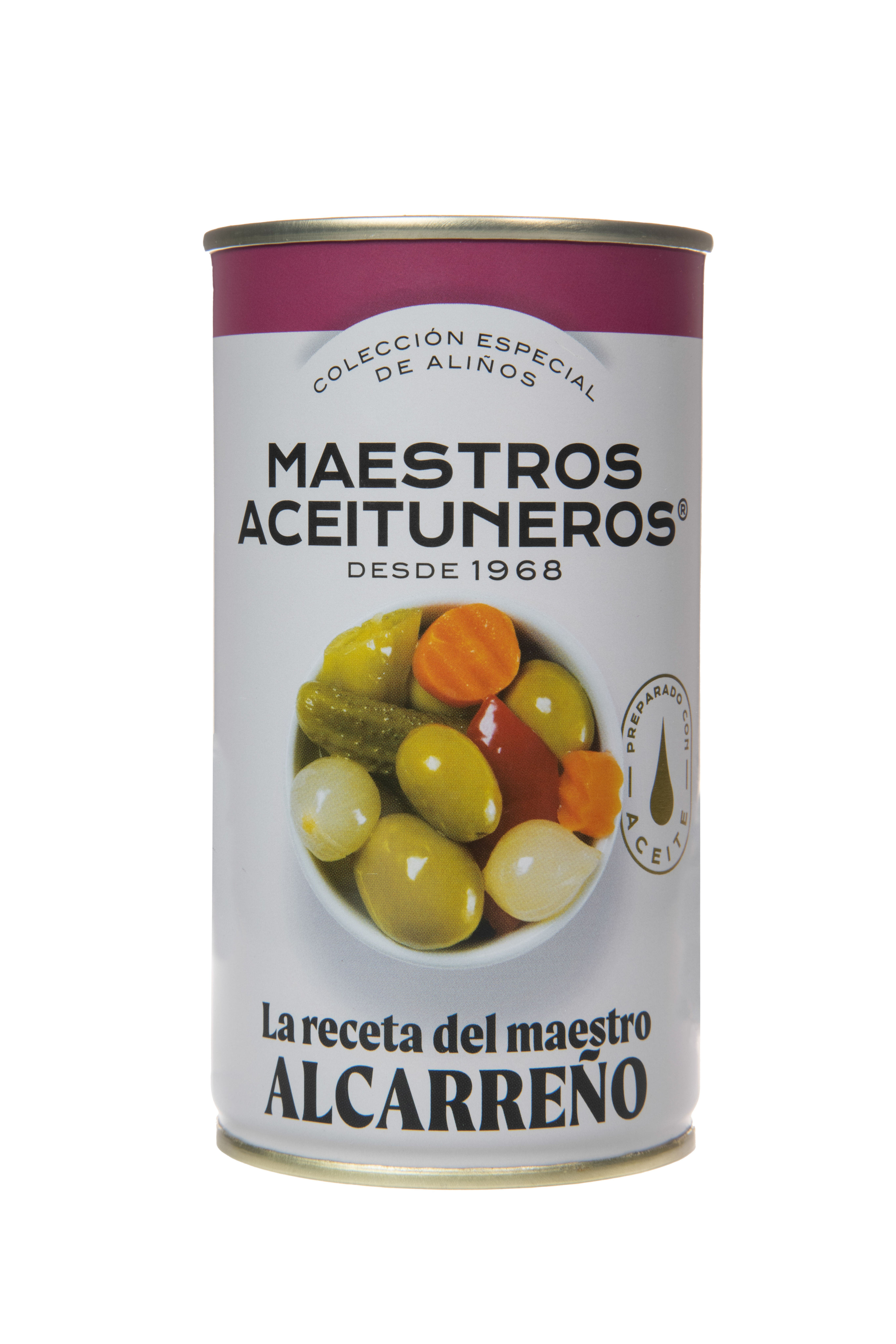 M.ACEITUNEROS Marinētas Olīvas ALCARREÑNO RO370 B.12 (ES21.034660/LOCE)