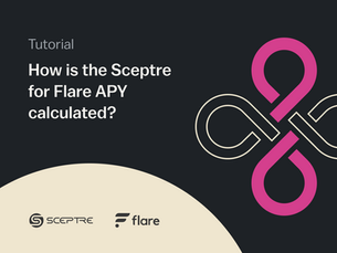 How is the Sceptre for Flare APY calculated?