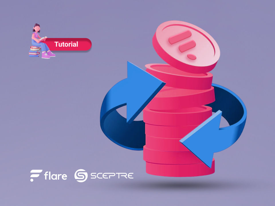 Where can you stake on Sceptre for Flare?