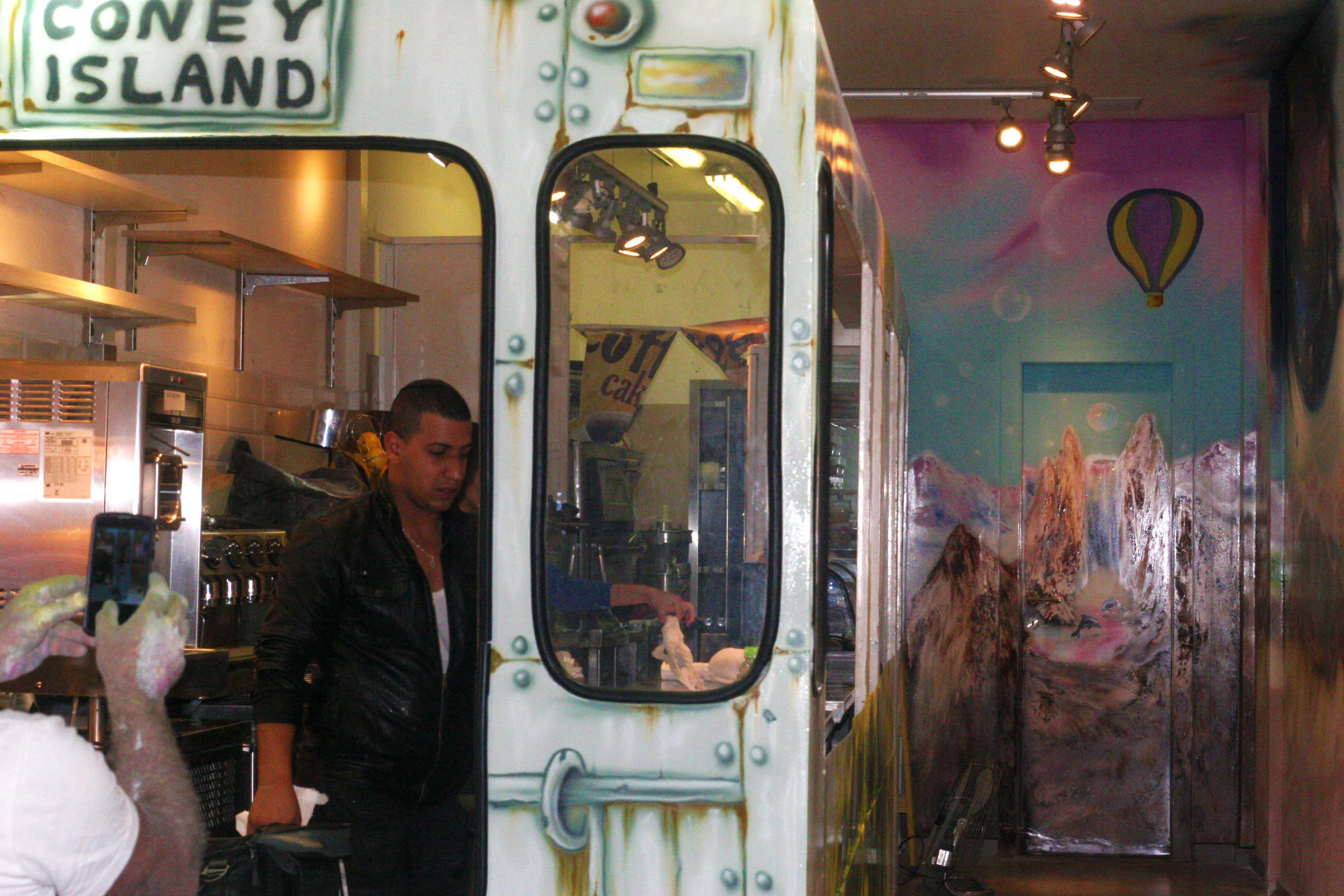 "Coney Island" Cafe , in Jerusalem 2