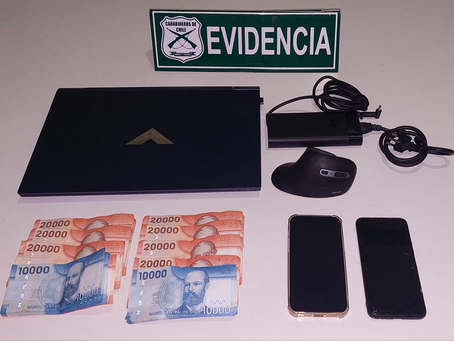 Detenidos dos individuos por robo violento y con intimidación en la Gran Vía