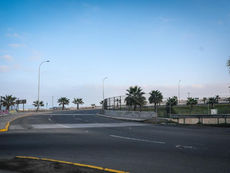 Municipio de Antofagasta repone alumbrado público en Rotonda Norte tras dos años de vandalismo