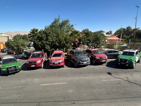 Carabineros recupera en Calama cuatro camionetas robadas en Antofagasta