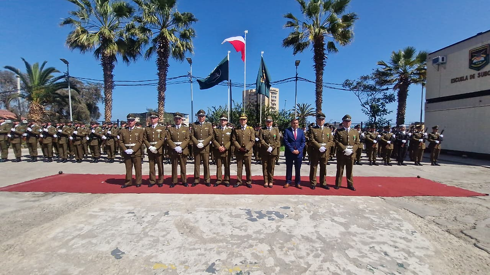 Carabineros de Antofagasta Celebra el Día del Suboficial Mayor con Respeto y Honor