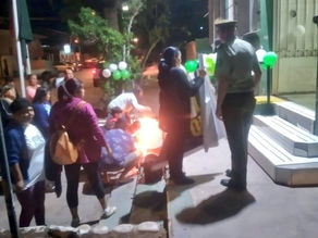 Vecinos de Antofagasta rinden homenaje al Cabo 1º Daniel Palma Yáñez en emotiva velatón.