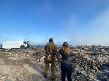 Incendio en Ex Vertedero de La Chimba en Antofagasta: Declaraciones de la Delegada Presidencial Regional
