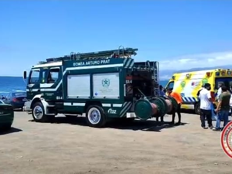 Dos Rescates Exitosos en Distintas Playas de Antofagasta: RCP Salva Vidas