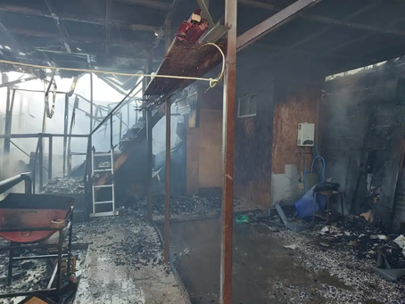 Nuevo Incendio en Sector Alto de Antofagasta Consumió Tres Viviendas