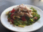 Grilled Green Bean & Watermelon Salad