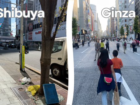 Things I noticed in Japan
