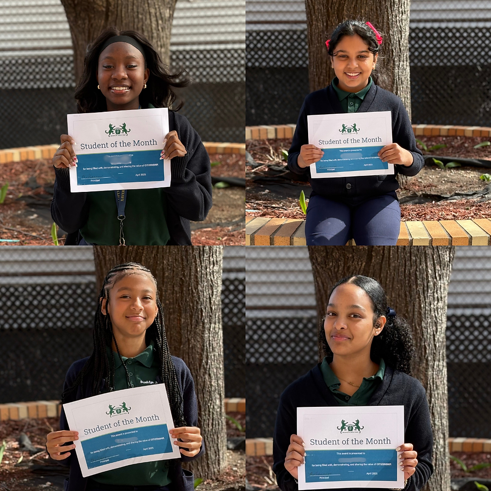 Students of the Month