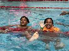 Camp Snapshot: Progress in the Pool