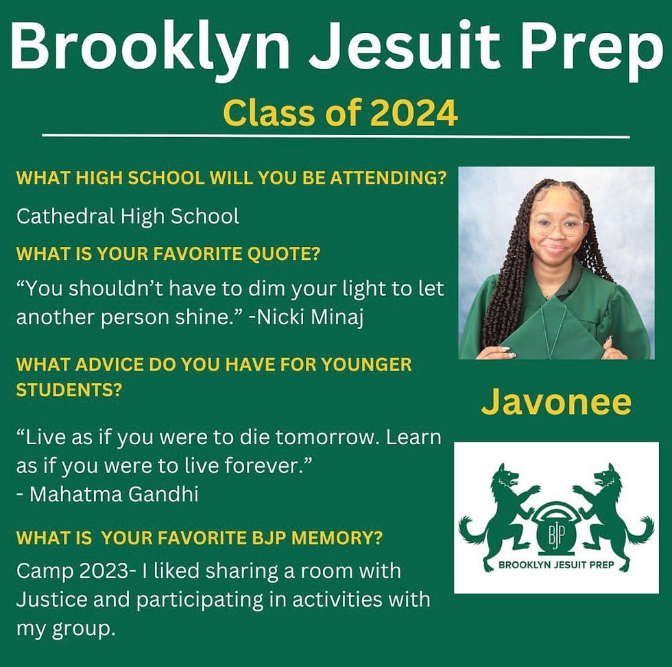 Javonee Class of 2024