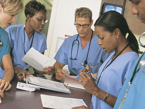 Physicians paper work