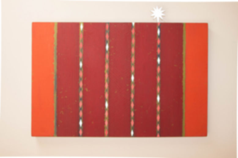 Red Amerindian Painting